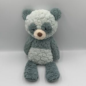 Mary Meyer Baby Panda Bear Soft Plush Stuffed Animal Toy Teal Blue 13” Lovey